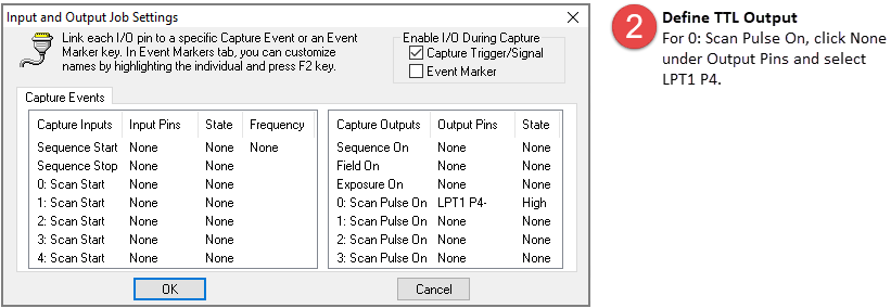 I/O Settings